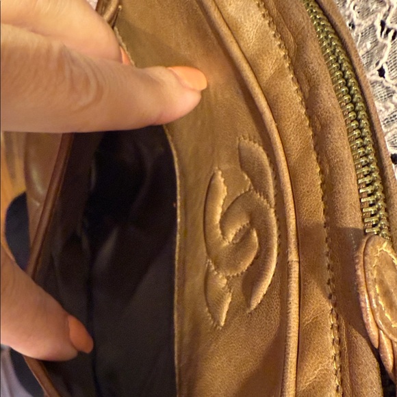 Chanel Camel Quilted Crossbody Camera Bag - Picture 10 of 16